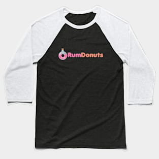 Rumdonuts Official Logo Baseball T-Shirt